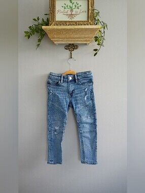 H&M Kids Distressed Light Blue Denim Jeans